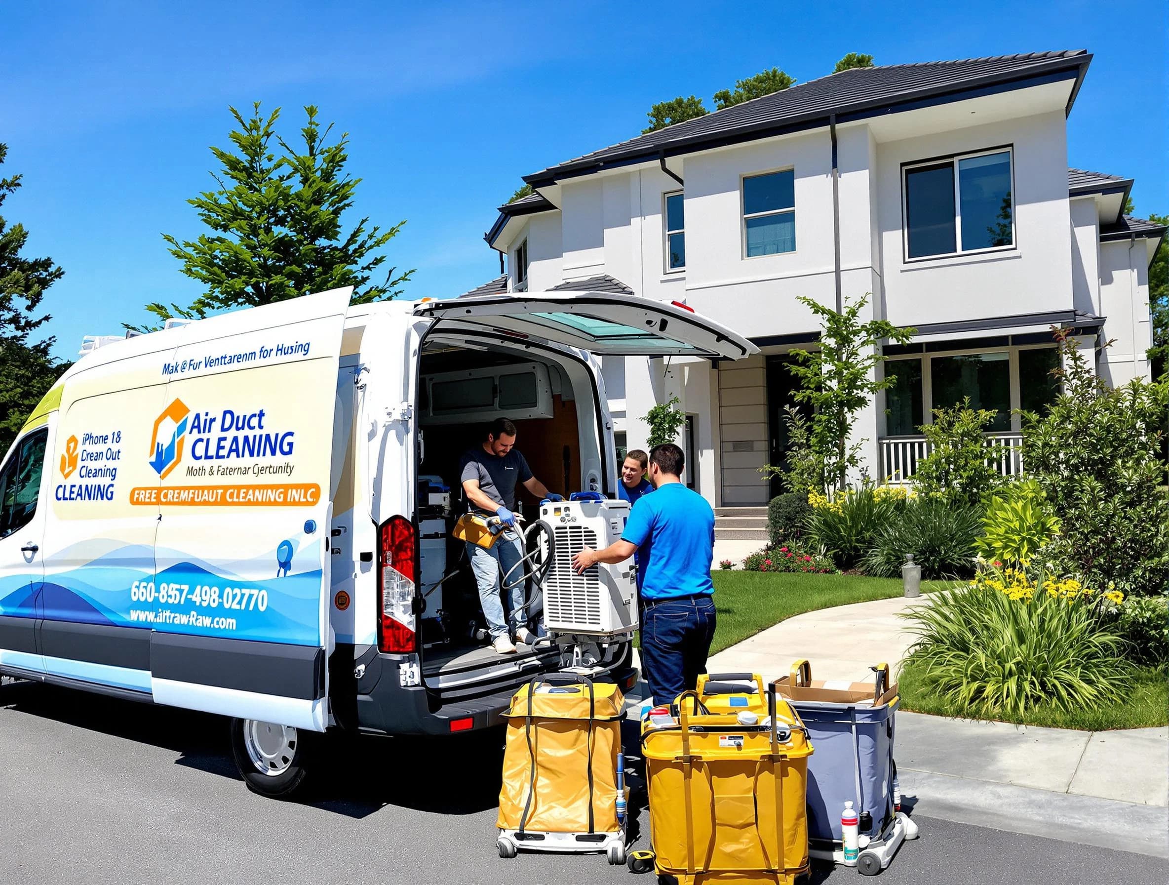 Mableton Air Duct Cleaning technician performing professional air duct cleaning in Mableton