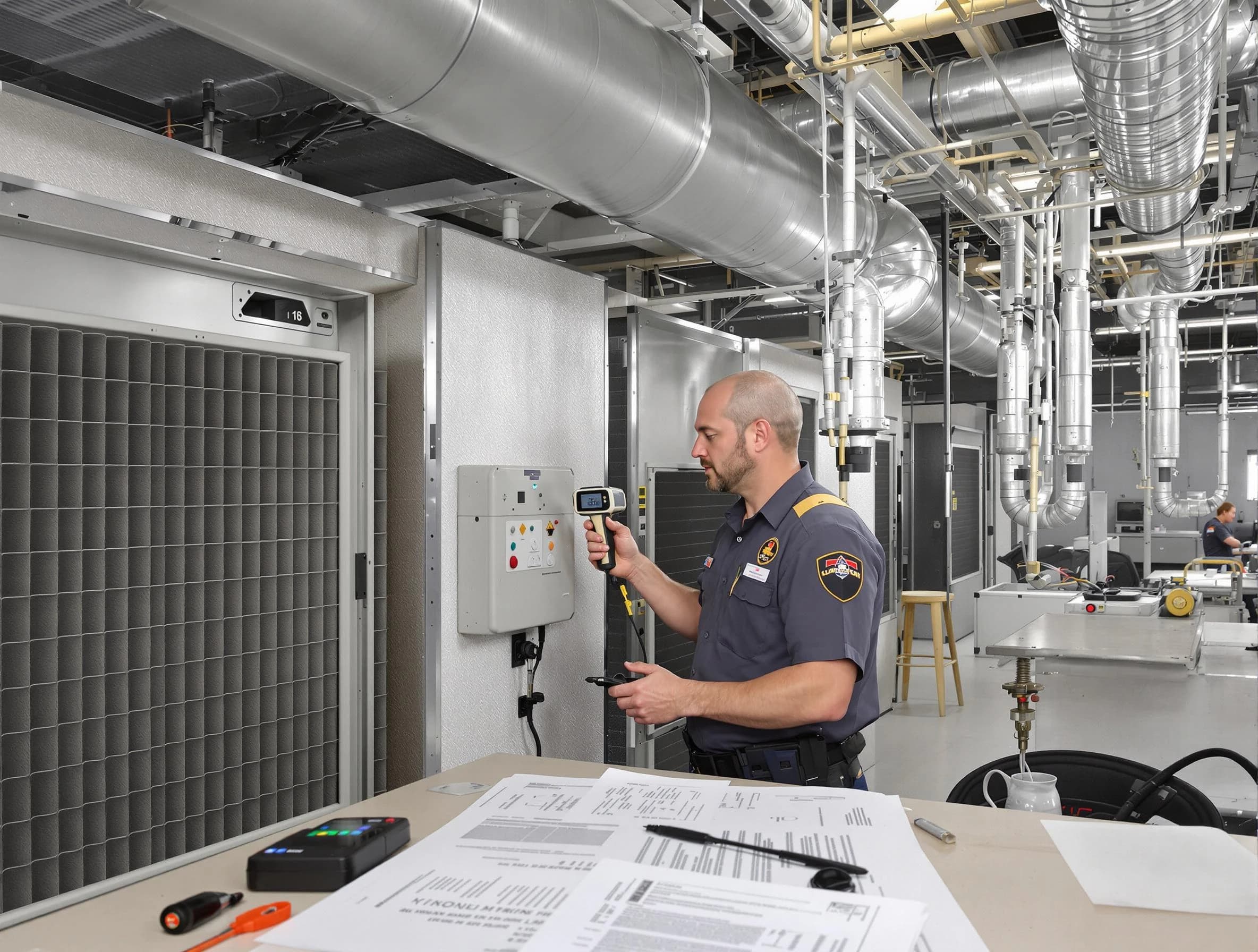 Professional filter system inspection by Mableton Air Duct Cleaning in Mableton