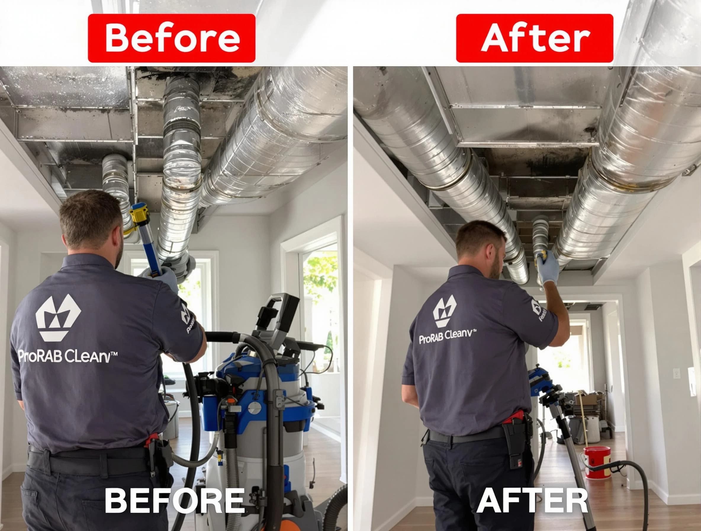 Mableton Air Duct Cleaning expert performing thorough residential duct cleaning in a Mableton home