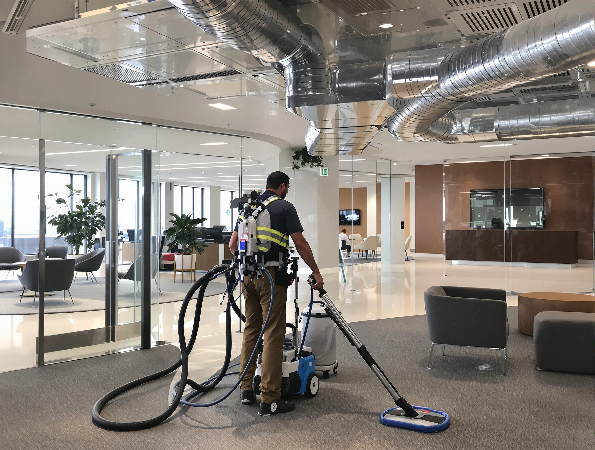 Commercial duct cleaning service by Mableton Air Duct Cleaning in Mableton