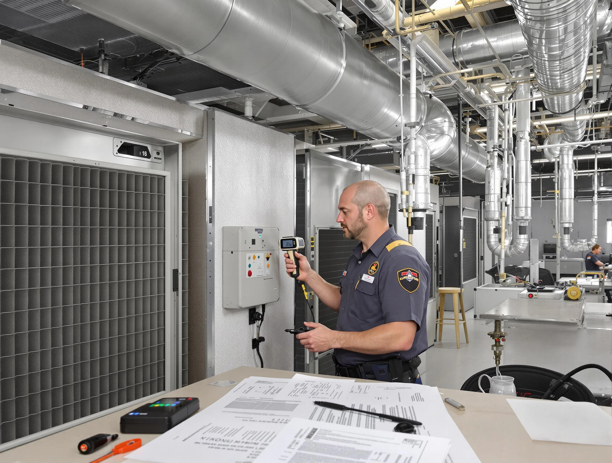 Professional filter system inspection by Mableton Air Duct Cleaning in Mableton