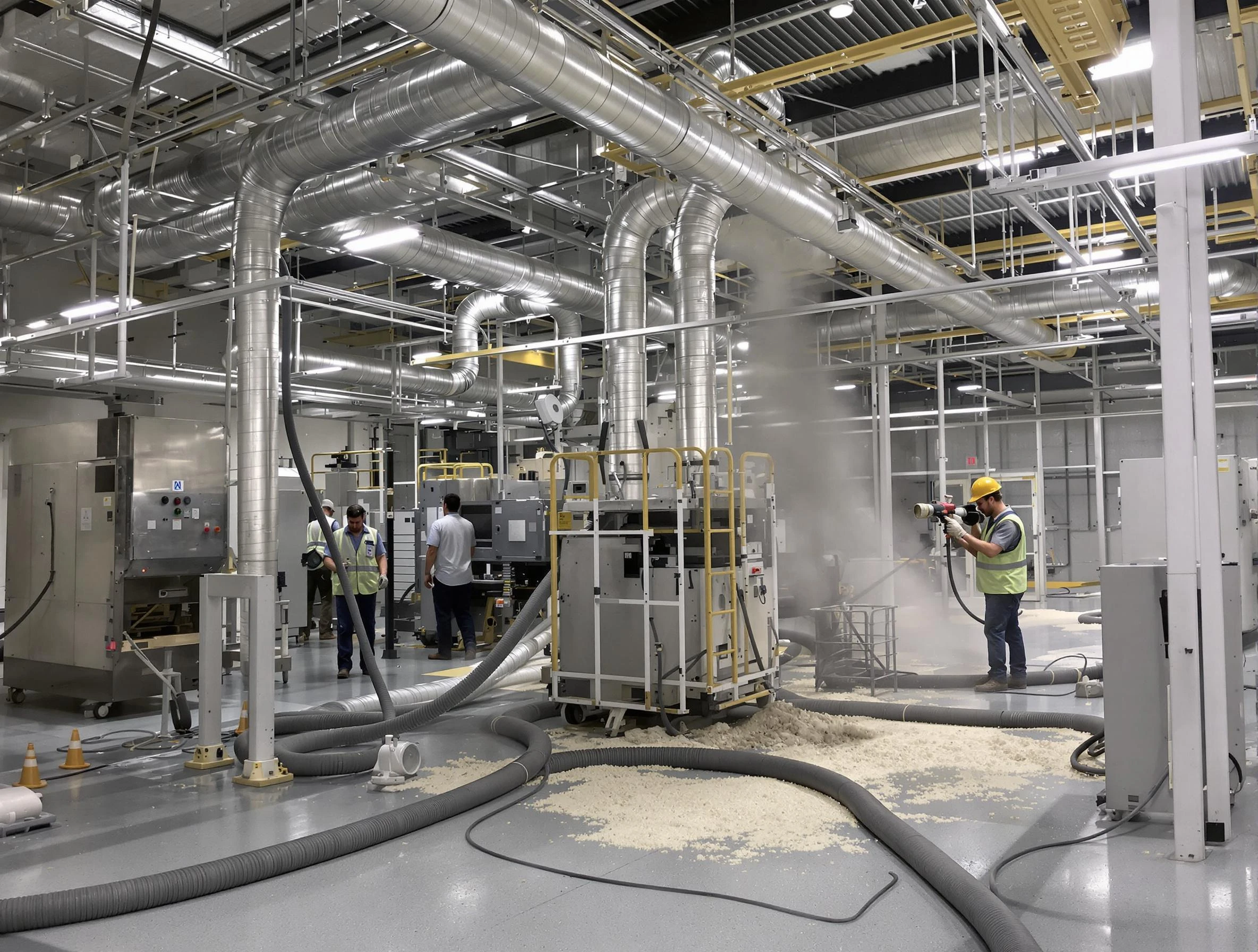 Heavy-duty industrial duct cleaning by Mableton Air Duct Cleaning in Mableton